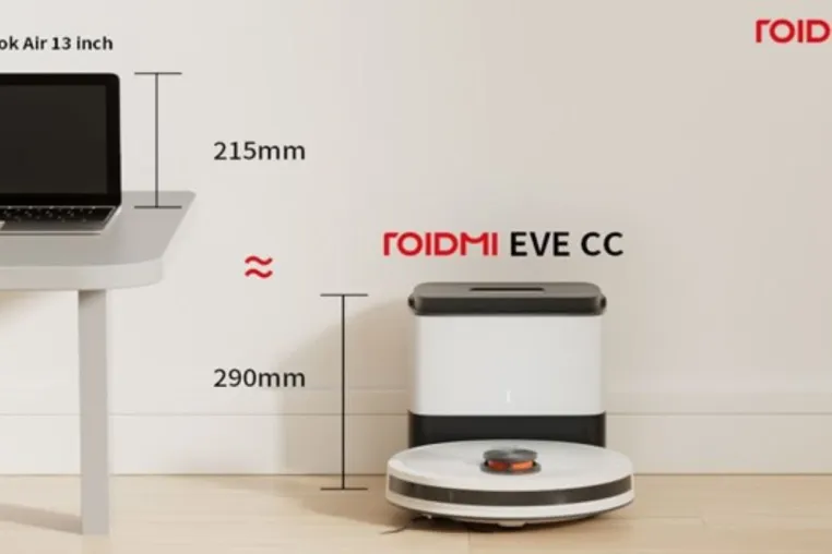 Bild: ROIDMI EVE CC staubsammelnde Kehrmaschine für kleine Haushalte kommt bald