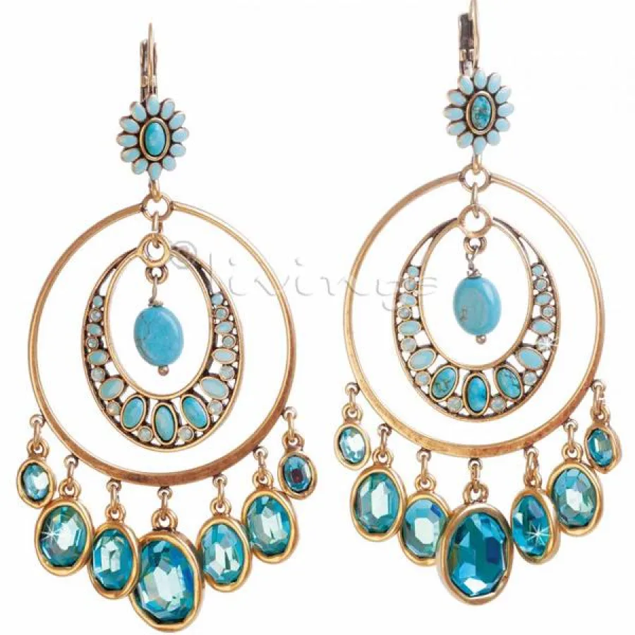 Arts & Craft - großer Ohrhänger