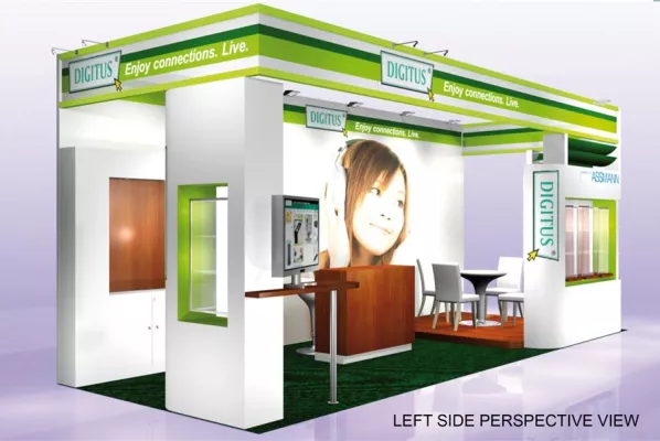 Bild: ASSMANN präsentiert DIGITUS® auf der größten IT Messe des Mittleren Ostens, der GITEX
