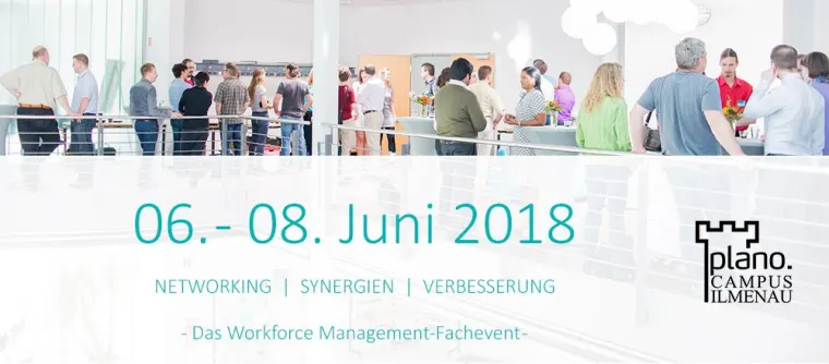 Bild: plano.Campus 2018 - Fach- und Networking-Event rund um das Thema Workforce Management startet am 06. Juni
