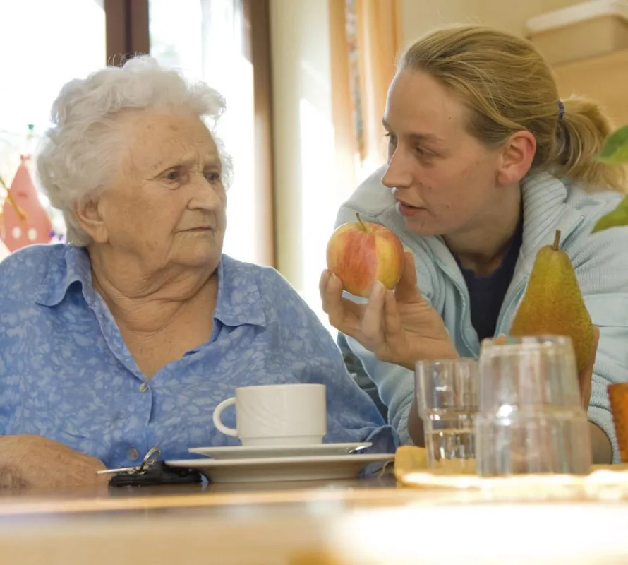 Wenn das Essen verlernt wird
