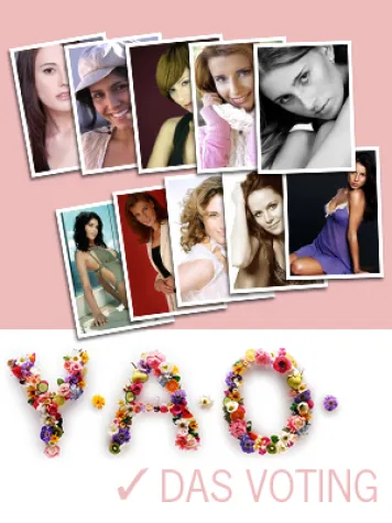 Bild: Die Wahl zum Y.A.O. Parfum-Model 2006 geht mit einem Voting ins Finale