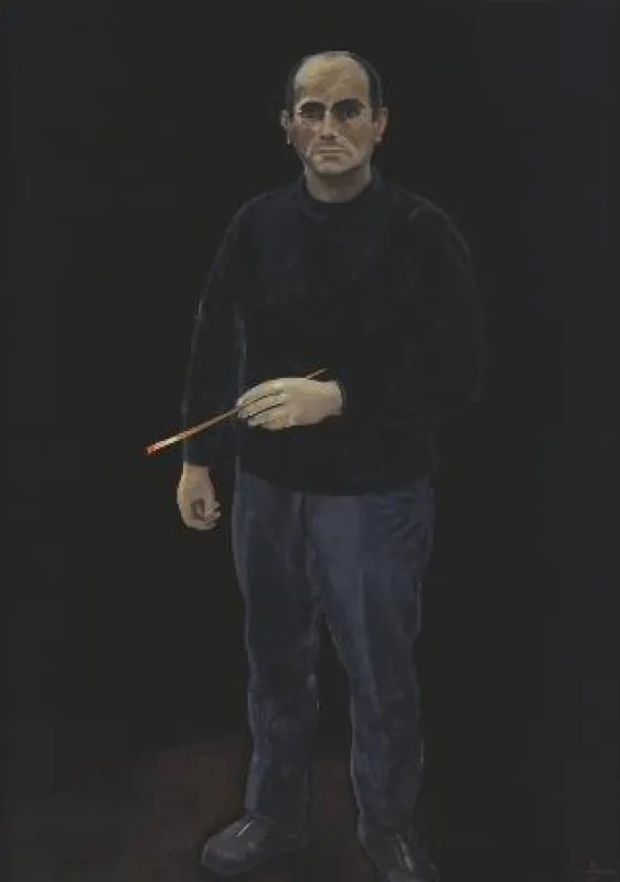 Wolfgang Mattheuer, Selbstporträt, 1971