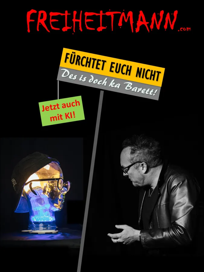 Poster des Bühnenprogramms