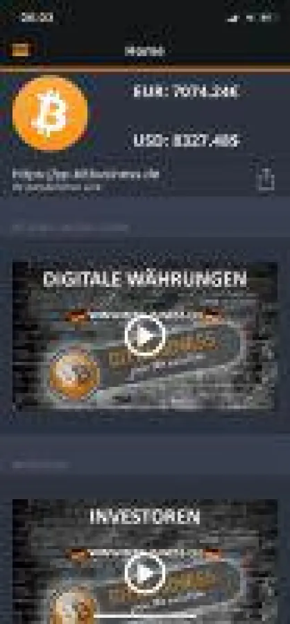 Die BITBUSINESS Vereinsgesellschaft hat eine App zu Kryptowährungen und der Blockchain-Technologie entwickelt.