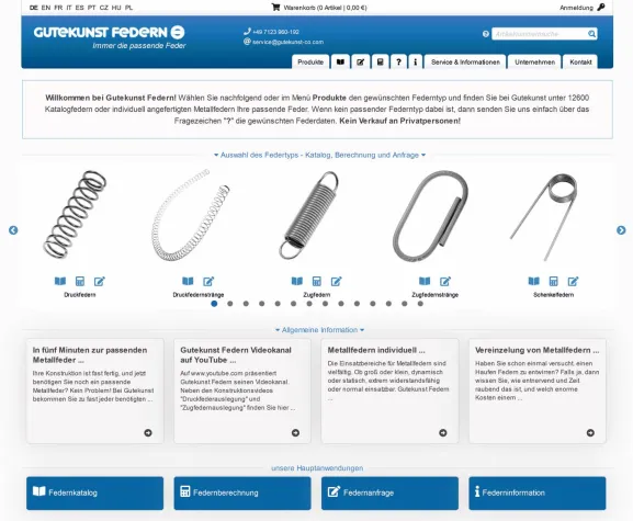 Federnshop 2022 Bild: Federnshop 2022