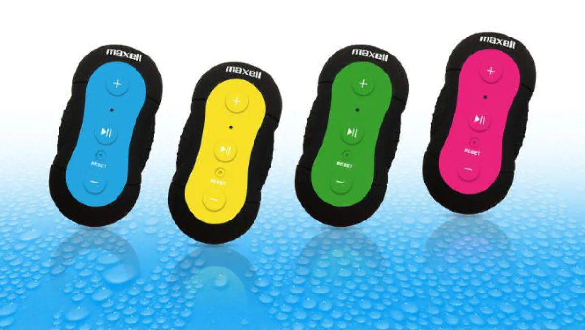 Wasserdichte MP3-Player von Maxell