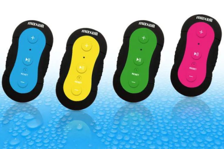 Wasserdichter MP3-Player von Maxell Bild: Wasserdichter MP3-Player von Maxell