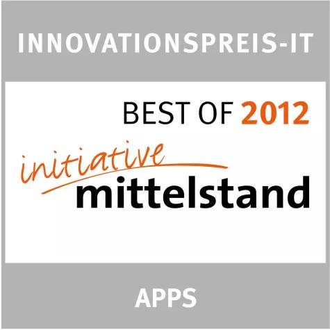 Bild: SIC! Software mit „INNOVATIONSPREIS-IT - BEST OF 2012“ ausgezeichnet