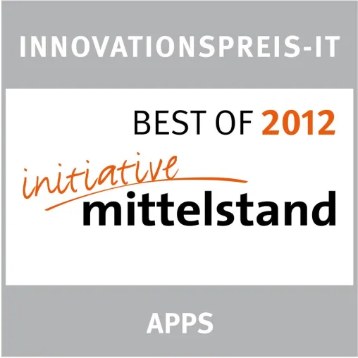 Bild: SIC! Software mit „INNOVATIONSPREIS-IT - BEST OF 2012“ ausgezeichnet