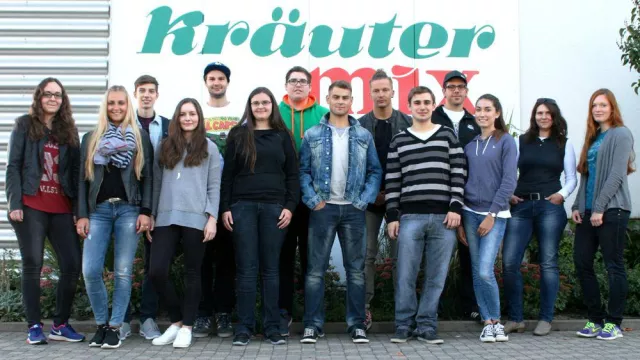 Bild: Azubis in Aktion – ein etwas anderer Arbeitstag bei Kräuter Mix