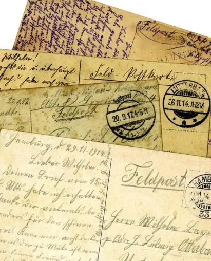 Bild: „Wenn nur der schreckliche Krieg bald zu Ende ist …“ Neues E-Book über Feldpost-Briefe im Ersten Weltkrieg