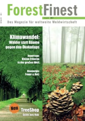 Bild: Naturmagazin ForestFinest mit neuer Ausgabe zu Wälder und Klimawandel