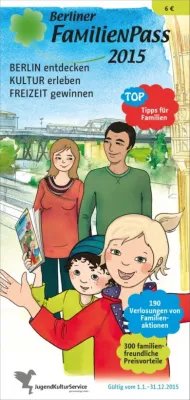 Druckfrisch unter den Weihnachtsbaum – der neue Berliner FamilienPass 2015 ist da Bild: Druckfrisch unter den Weihnachtsbaum – der neue Berliner FamilienPass 2015 ist da