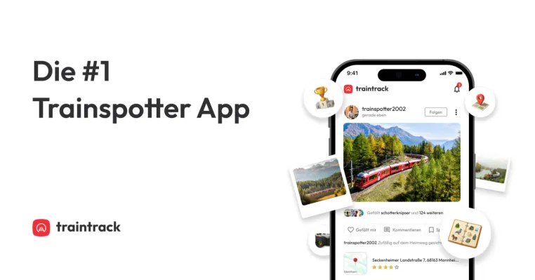 Mannheimer App Traintrack will eine Plattform für Trainspotter bieten Bild: Mannheimer App Traintrack will eine Plattform für Trainspotter bieten
