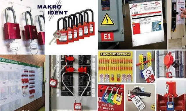 Bild: Lockout/Tagout Hard- und Software-Sortiment