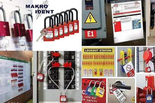 Bild: Lockout/Tagout Hard- und Software-Sortiment