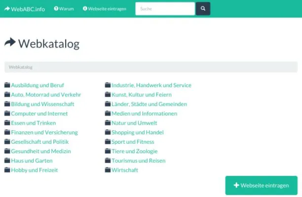 Bild: Die Dmoz Alternative für deutsche Internetseiten