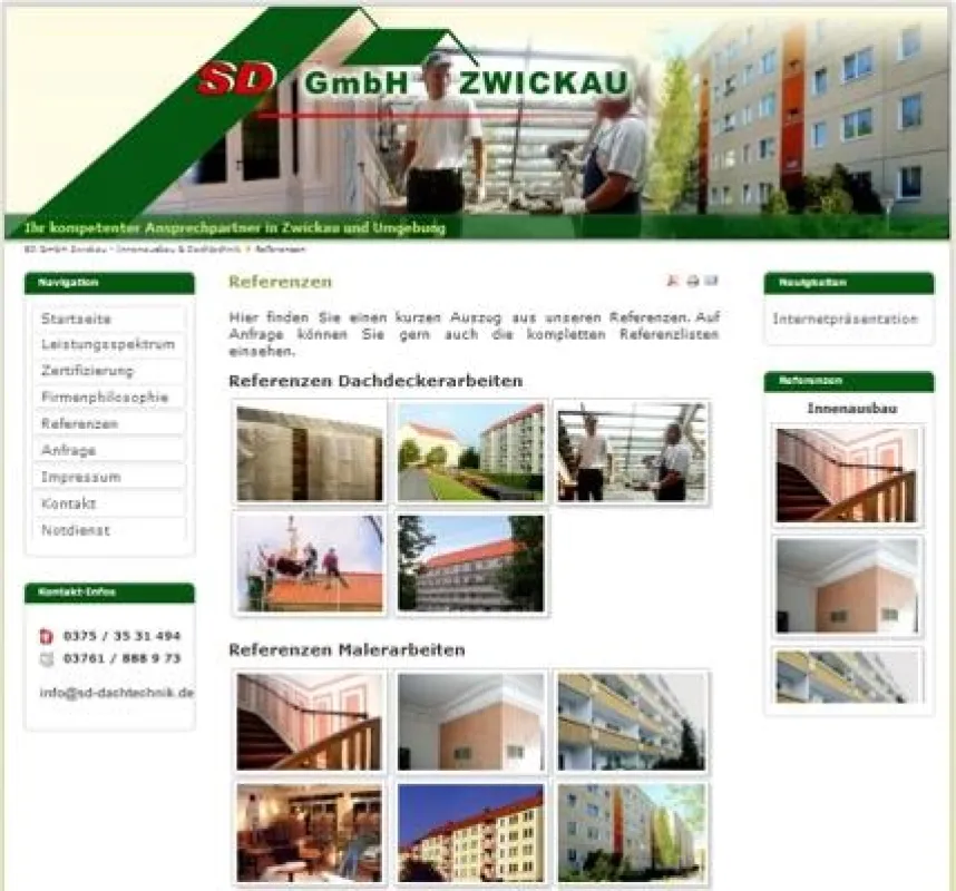 SD GmbH Zwickau - kompetenter Partner für Innenausbau in Zwickau und Umgebung