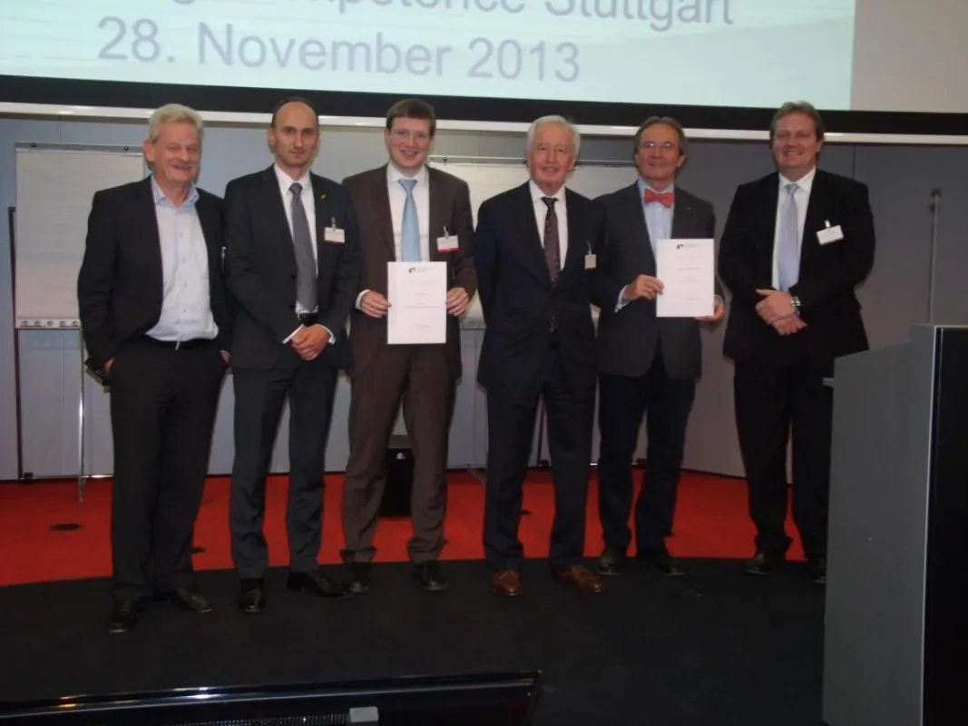 Bei der Green-Controlling-Preisverleihung 2013.