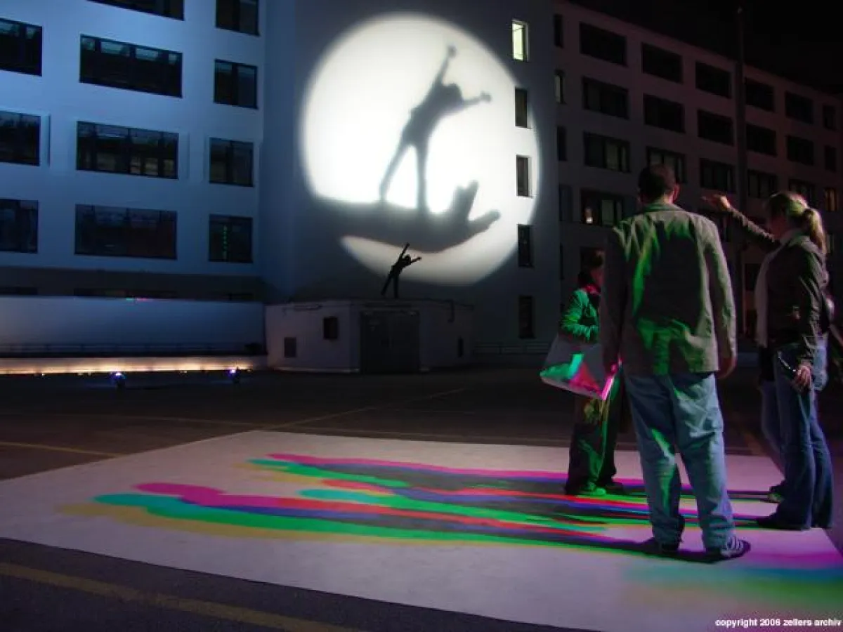 Licht- und Schattenspiele auf der Luminale