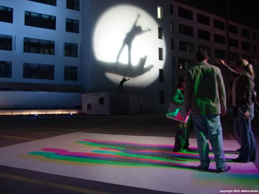 Bild: Luminale 08: Lichtkunst in Frankfurt Rhein-Main