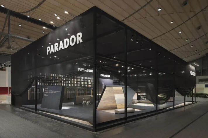 Bild: Messeneuauftritt von Parador auf der Domotex 2012