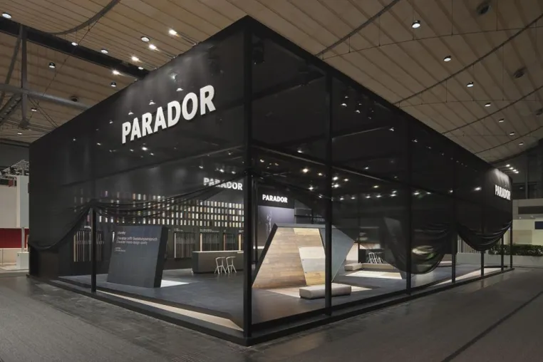 Bild: Messeneuauftritt von Parador auf der Domotex 2012