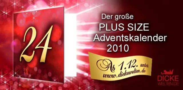 Bild: Der große PLUS SIZE ADVENTSKALENDER 2010