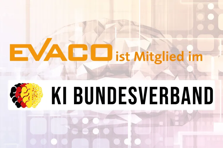 Innovatives Netzwerk: EVACO ist Mitglied im KI-Bundesverband Bild: Innovatives Netzwerk: EVACO ist Mitglied im KI-Bundesverband