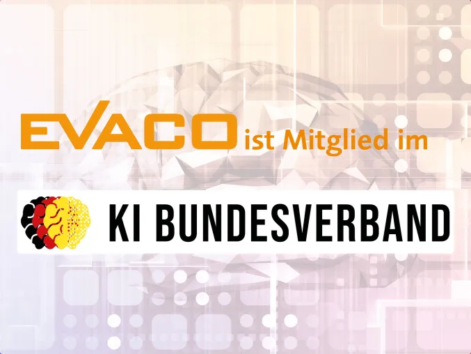 Innovatives Netzwerk: EVACO ist Mitglied im KI-Bundesverband Bild: Innovatives Netzwerk: EVACO ist Mitglied im KI-Bundesverband