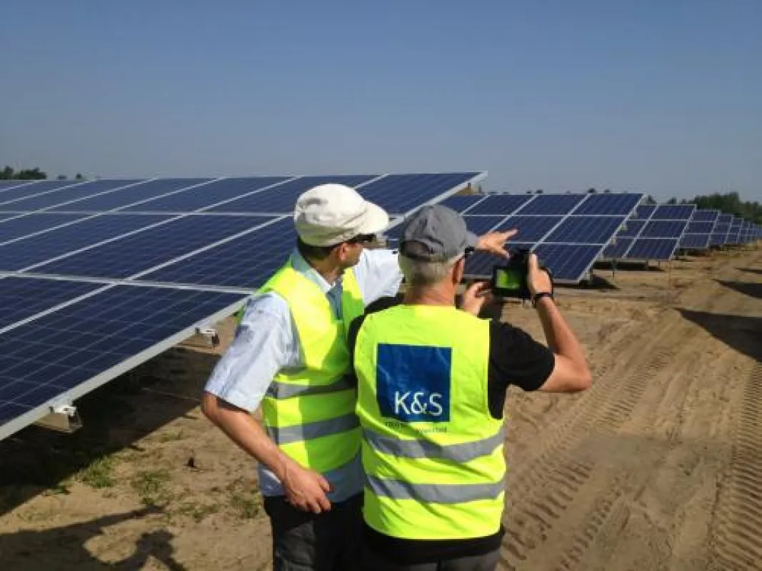 K&S Prüfung des Solarparks Jocksdorf