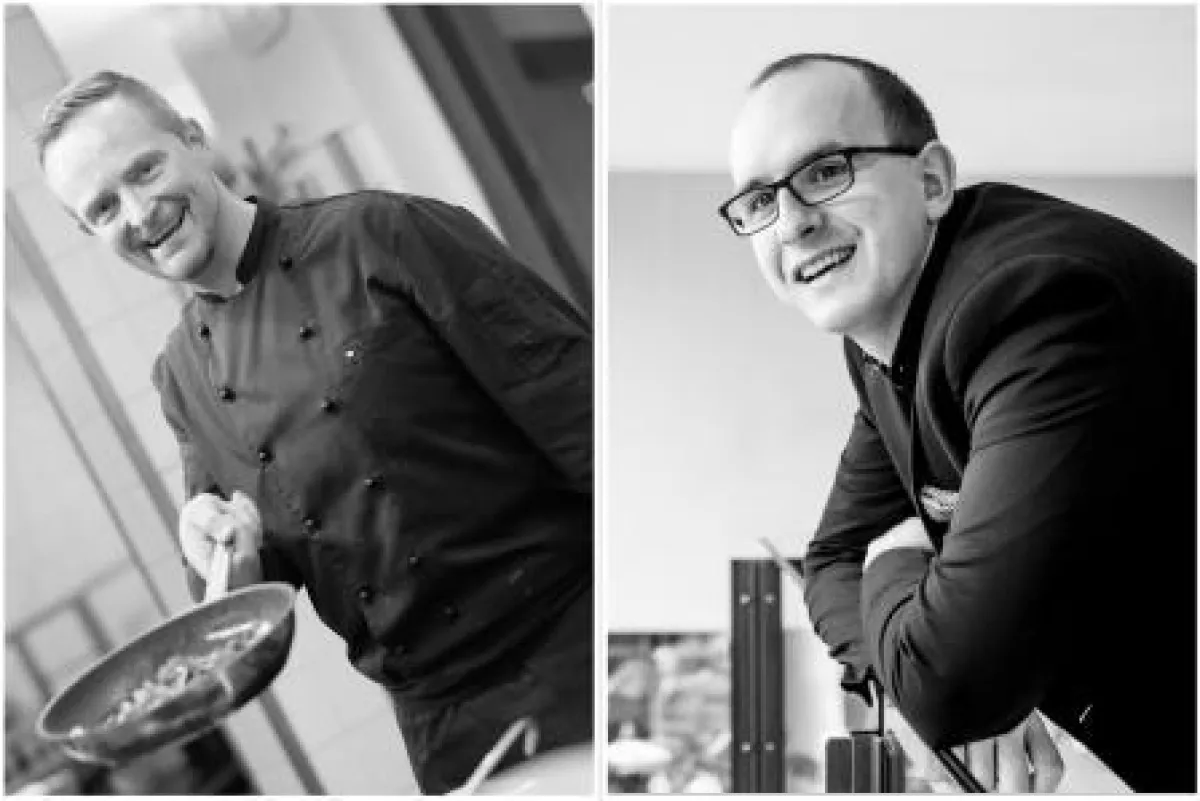 Dirk Schrey, Küchenchef & Philipp Amberg, Direktor