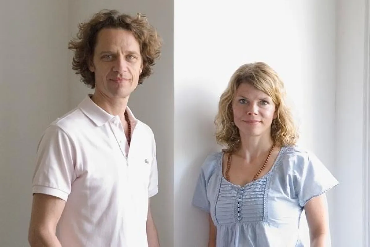 Die Gründer von yogaservice.de: Till Schröder und Mareike Hoffmann