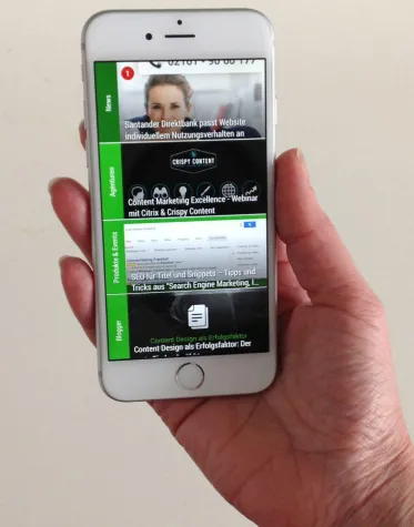 Bild: „Content Marketing News“ jetzt per App