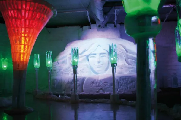 Aus Eis wird Kunst Bild: Aus Eis wird Kunst