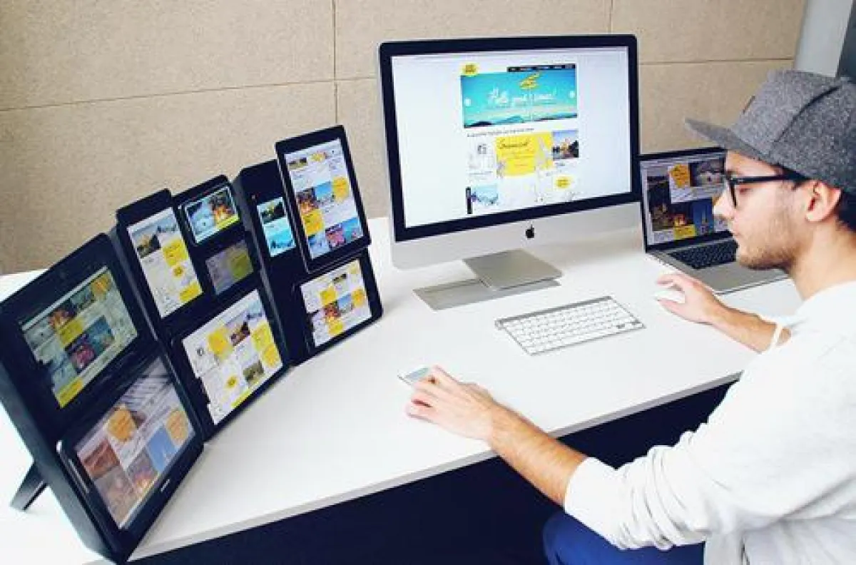 Alles im Überblick: TechDivision setzt bei Webprojekten auf den Einsatz von Media-Labs