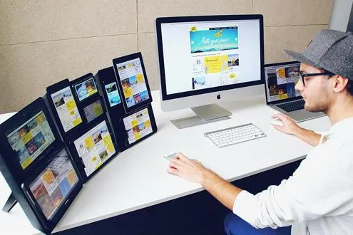Alles im Überblick: TechDivision setzt bei Webprojekten auf den Einsatz von Media-Labs Bild: Alles im Überblick: TechDivision setzt bei Webprojekten auf den Einsatz von Media-Labs