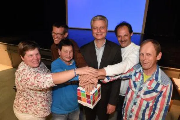 Bild: Los geht's: Startschuss für die Liebenauer Arbeitswelten