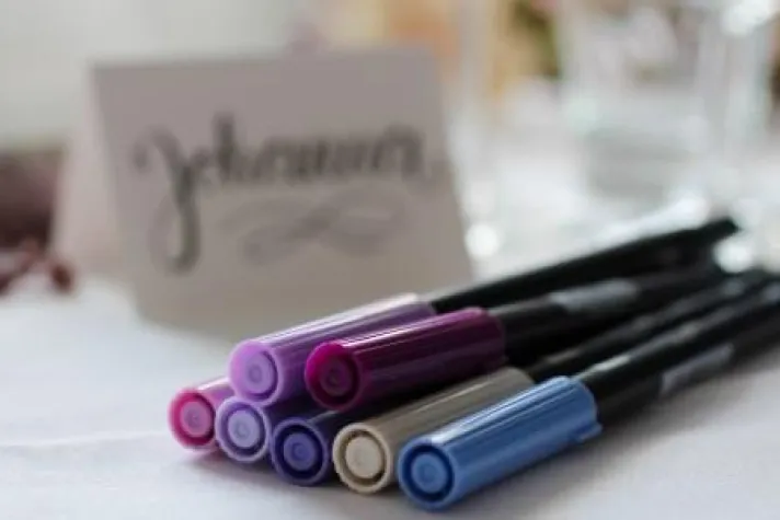 Bild: Hand Lettering by Tombow: Von der Kunst der schönen Buchstaben