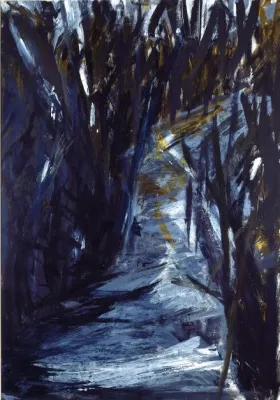 Die Hamburger galerie carstensen zeigt expressive Landschaftsmalerei von Imke Zaun Bild: Die Hamburger galerie carstensen zeigt expressive Landschaftsmalerei von Imke Zaun