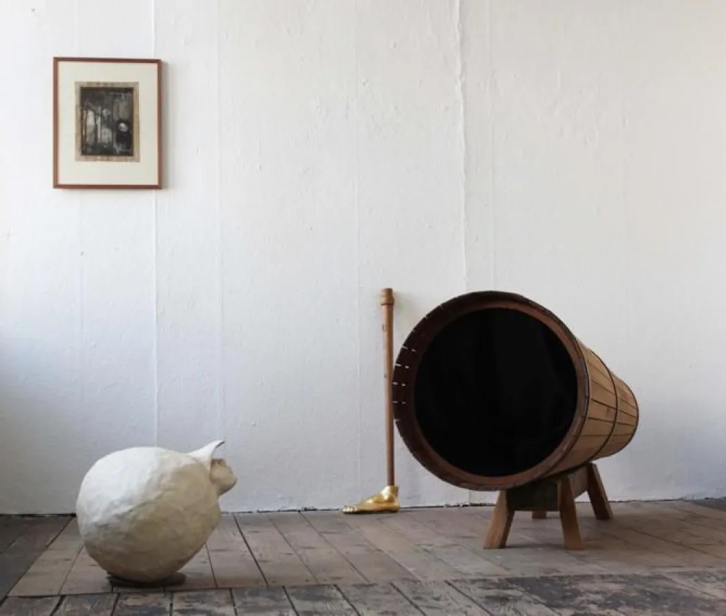 Katharina Meister I Affennot I 2011 I Mischtechnik I variable Größe