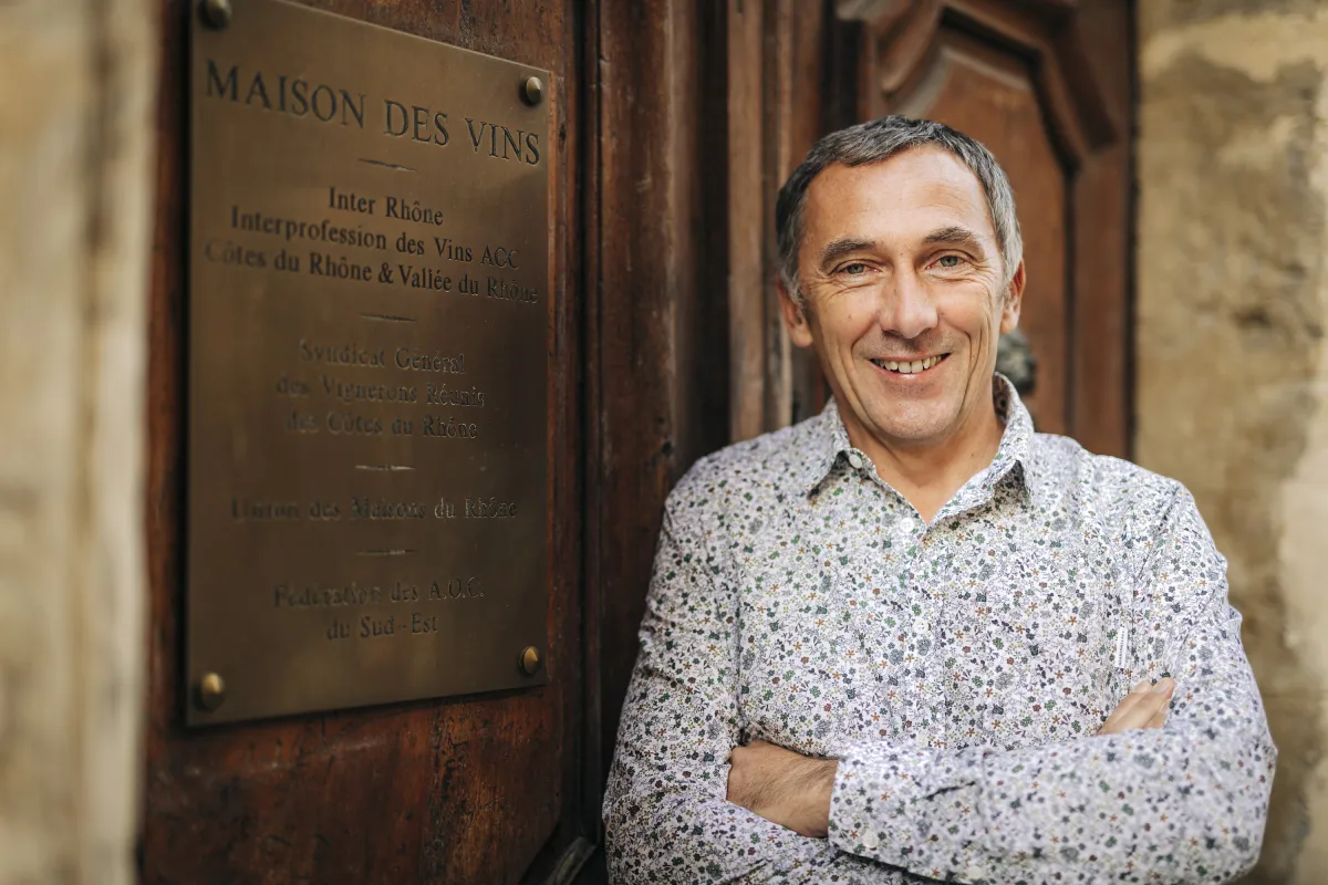 Philippe Pellaton, Präsident von Inter Rhône (© ©Clément-Puig)