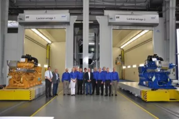 Bild: Weiter auf Expansionskurs – MWM weiht neue Lackieranlage ein
