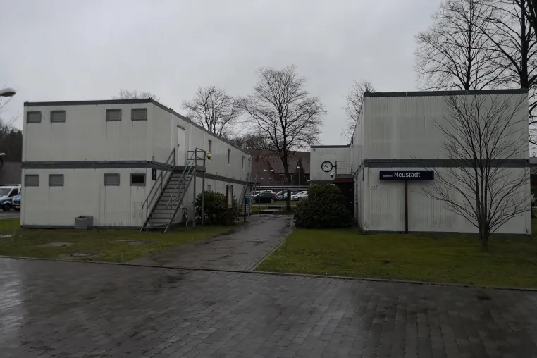 Bild: Containerdrama bei der Bundespolizei in Walsrode