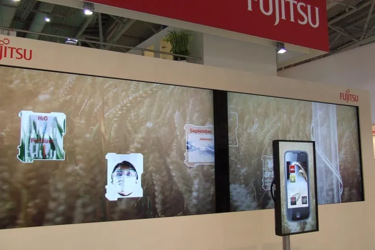 Digitale Innovationen von head of event auf dem Fujitsu CeBIT Stand Bild: Digitale Innovationen von head of event auf dem Fujitsu CeBIT Stand