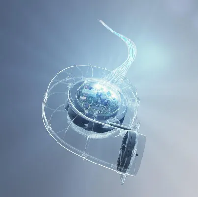 Bild: RadiCal im Spiralgehäuse für Wohnungslüftung und Industrie