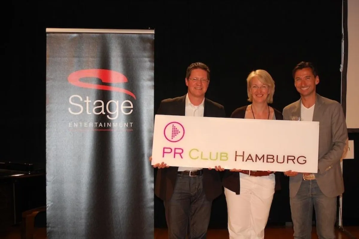 PR Club Hamburg-Veranstaltung am 09.05.2011 in der Stage Entertainment in einem Studio der Joop van den Ende Academy