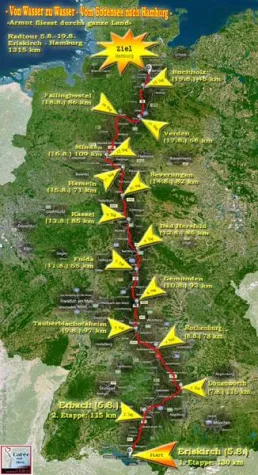 14 Tage - 14 Etappen «Armut fliesst durchs ganze Land» Bild: 14 Tage - 14 Etappen «Armut fliesst durchs ganze Land»