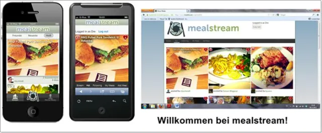 Bild: Weihnachtszeit ist Foodporn-Zeit. Mealstream ist die neue App zum Thema Essen.